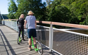 Akční den na koloběžce a kánoi