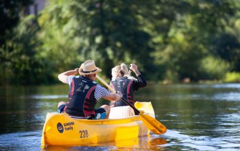 Akční den na koloběžce a kánoi