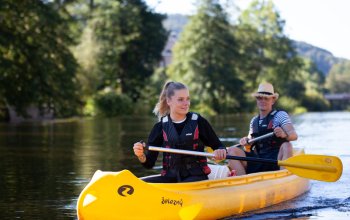 Akční den na koloběžce a kánoi