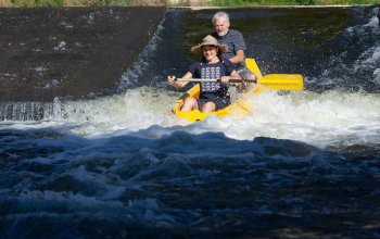 Splutí Jizery na kánoi nebo raftu