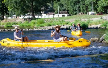 Splutí Jizery na kánoi nebo raftu