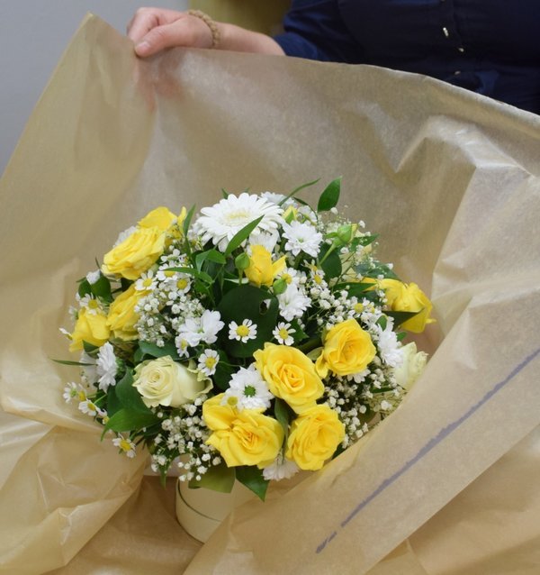 Floristkou na zkoušku - kurz práce s květinami