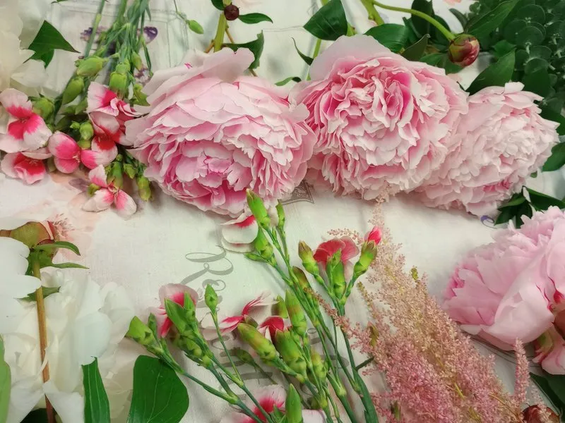 Floristkou na zkoušku - kurz práce s květinami