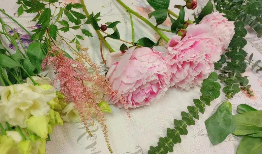 Floristkou na zkoušku - kurz práce s květinami