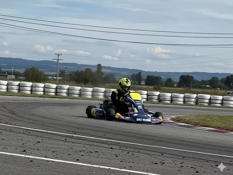 Adrenalinová jízda na okruzích a letištích v motokáře Rotax 125 MAX