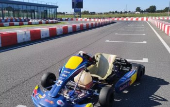 Adrenalinová jízda na okruzích a letištích v motokáře Rotax 125 MAX
