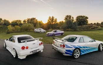 Jízda nebo drift na polygonu v japonských legendách