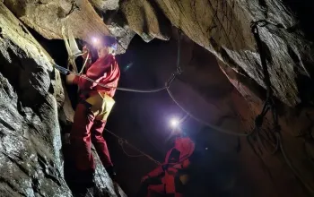 Via ferrata v jeskyni Via ferrata v jeskyni – dárek a zážitek