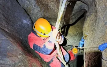 Via ferrata v jeskyni