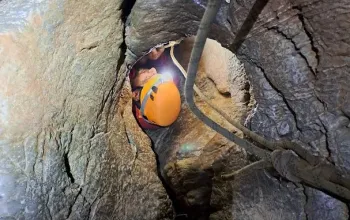 Via ferrata v jeskyni