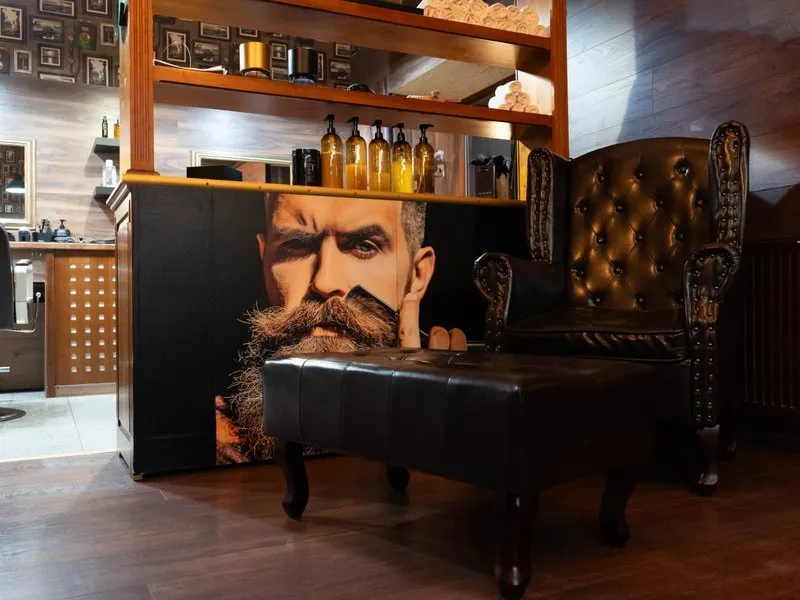 Sestřih pro tátu a syna v barber shopu