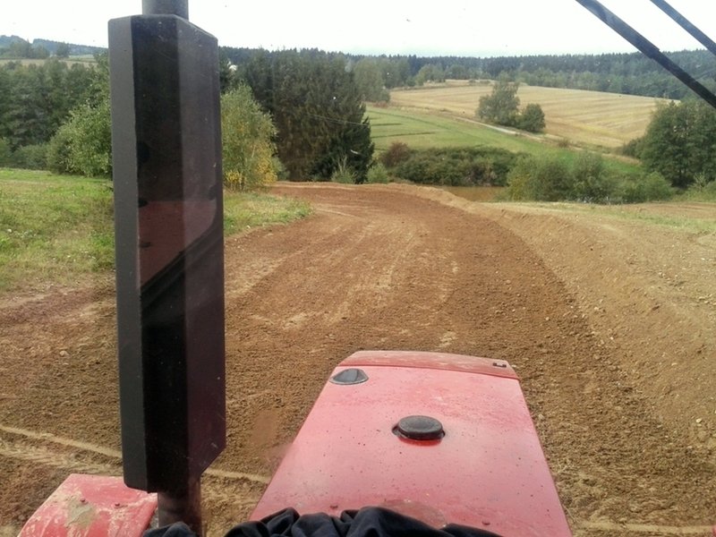 Offroadová jízda traktorem