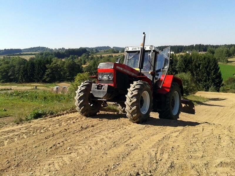 Offroadová jízda traktorem