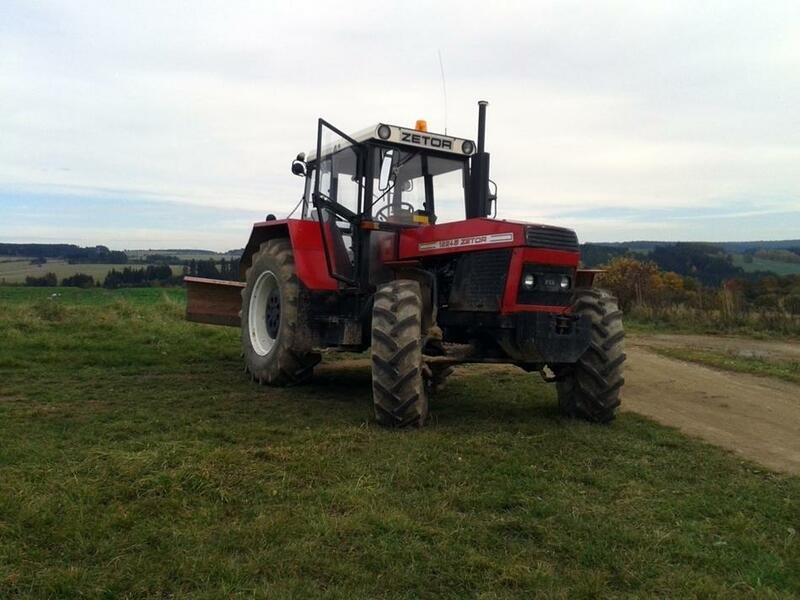 Offroadová jízda traktorem