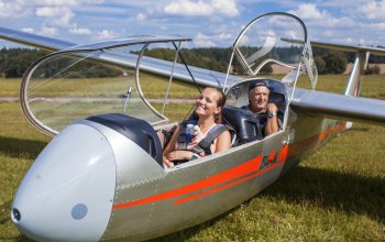 Vyhlídkový let větroněm pro milovníky letadel