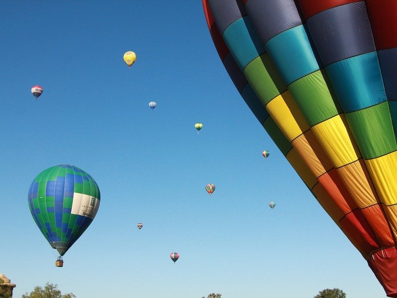 Vyhlídkový let balónem po celé ČR