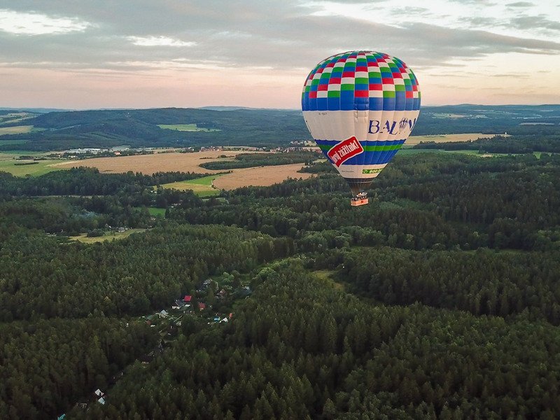 Vyhlídkový let balónem po celé ČR