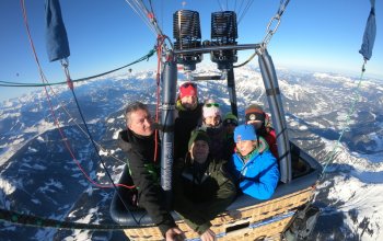 Zimní expediční let balonem