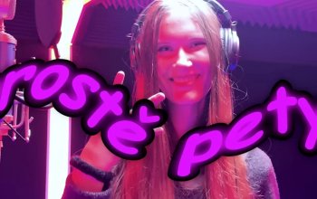 Hvězdou za jeden den: Natáčení v nahrávacím studiu