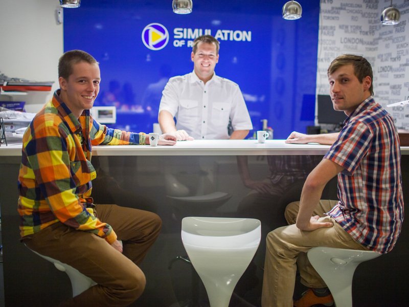 Pilotování simulátoru Boeing 737 NG