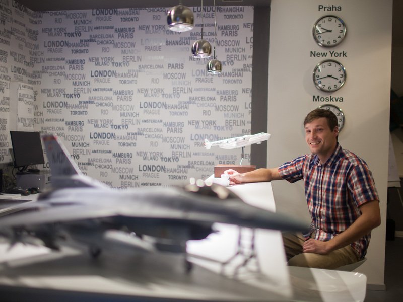 Pilotování simulátoru Boeing 737 NG