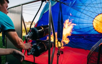 Soukromý let balónem