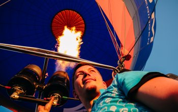 Soukromý let balónem