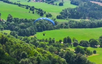 Tandem paragliding po celé ČR jako dárek