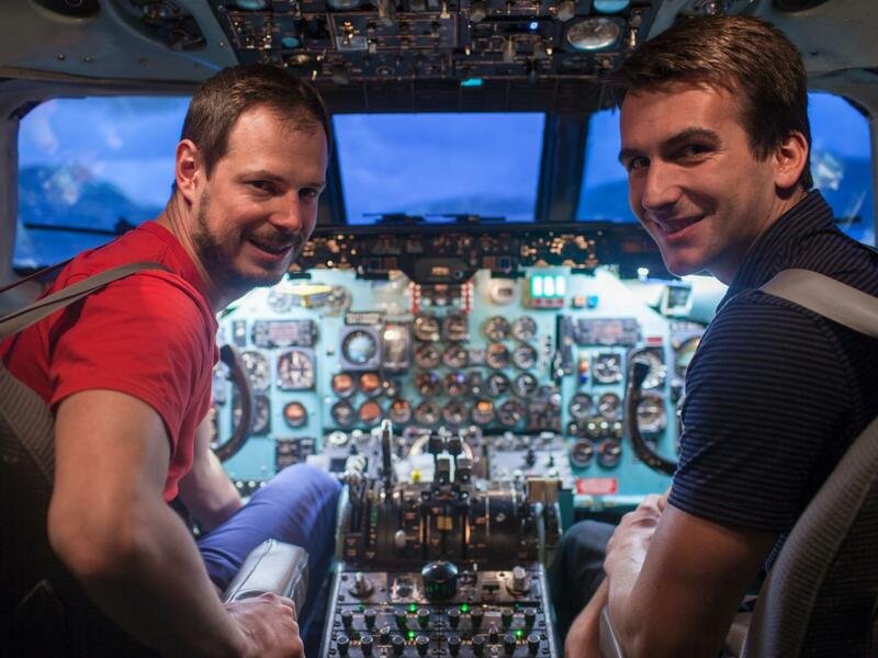 Letecký simulátor DC-9 + let v Dynamic WT-9