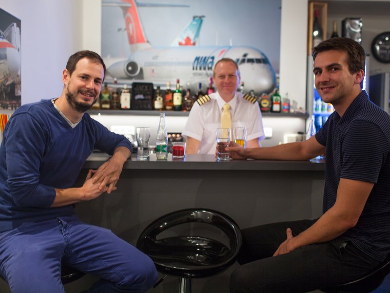 Letecký simulátor DC-9 + let v Dynamic WT-9