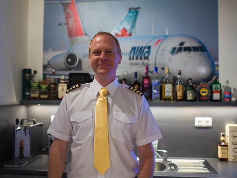 Letecký simulátor DC-9 + let v Dynamic WT-9