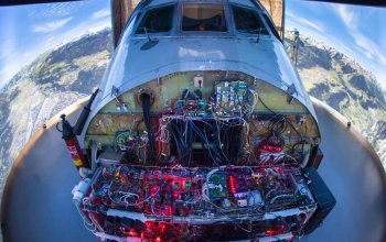 Letecký simulátor DC-9 + let v Dynamic WT-9