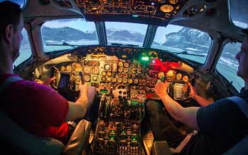 Letecký simulátor DC-9 + let v Dynamic WT-9