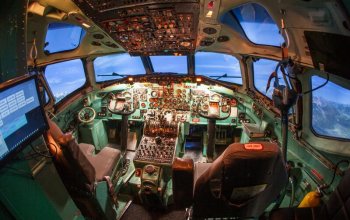 Letecký simulátor DC-9 + let v Dynamic WT-9