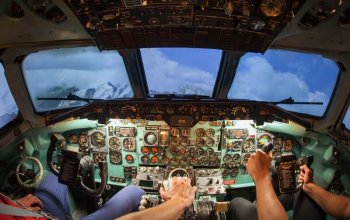 Letecký simulátor DC-9 + let v Dynamic WT-9