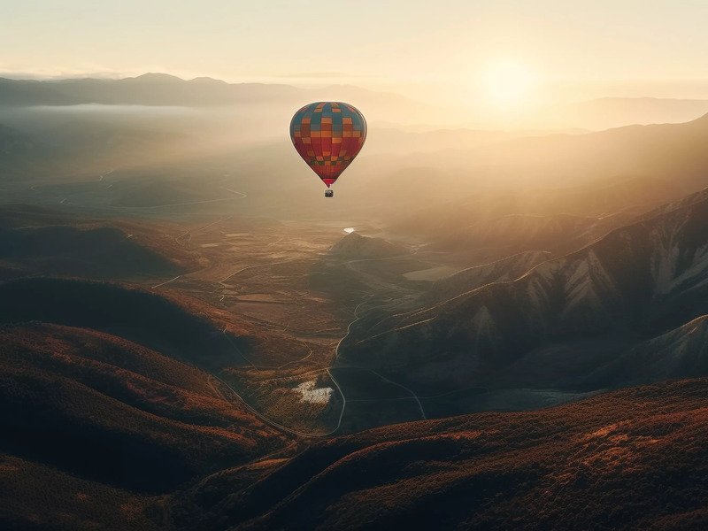 Vyhlídkový let balónem po celé ČR