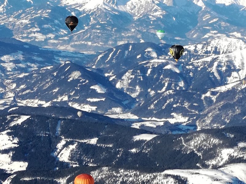 Expediční let balónem na Slovensku