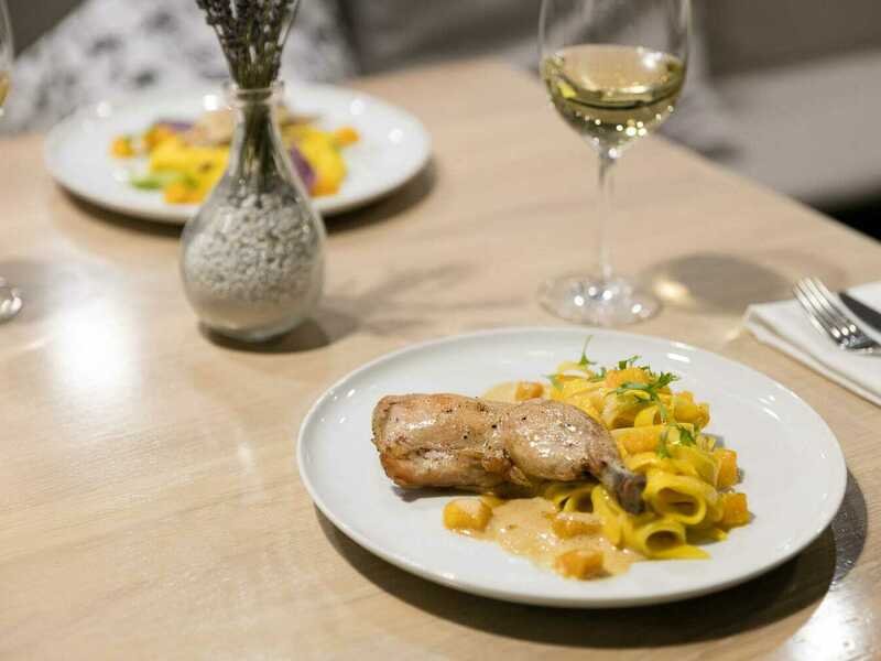 5chodové menu v restauraci Amande