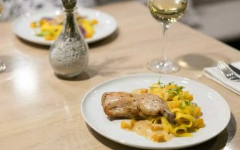 5chodové menu v restauraci Amande