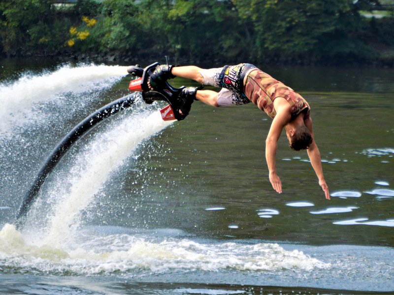 Flyboarding