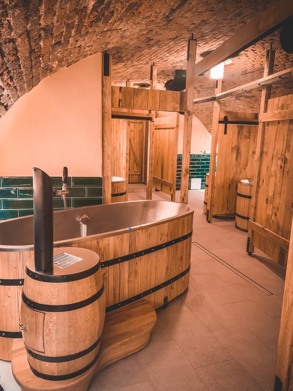 Dvě noci s polopenzí, degustací piv a pivní lázní