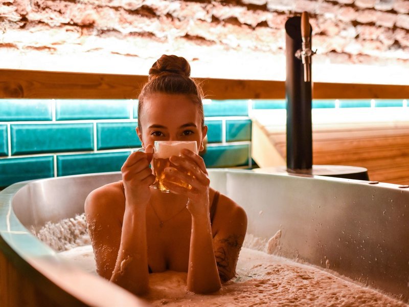Dvě noci s polopenzí, degustací piv a pivní lázní