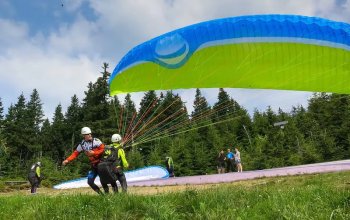Tandem paragliding pro 2 osoby