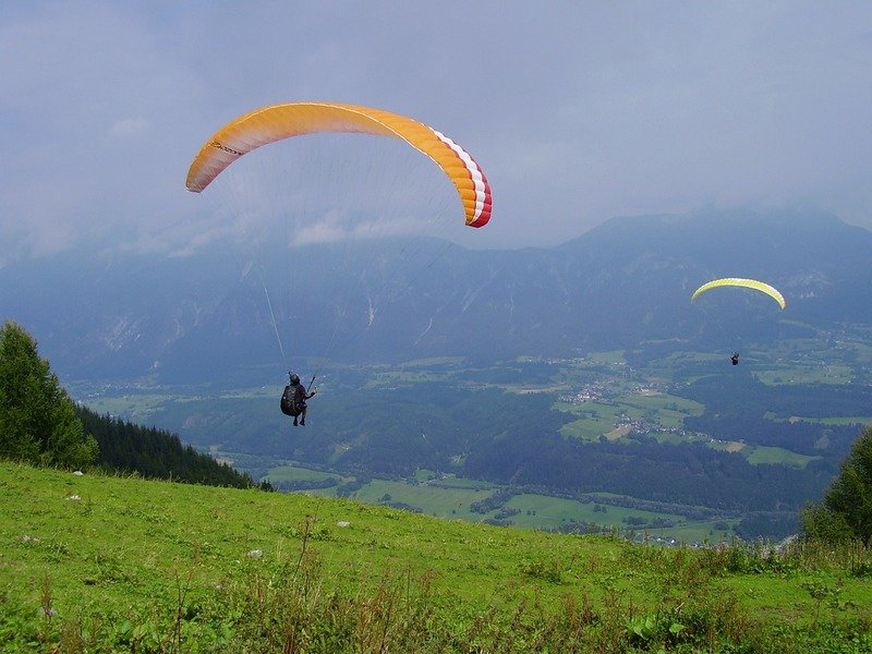 Tandem paragliding pro 2 osoby