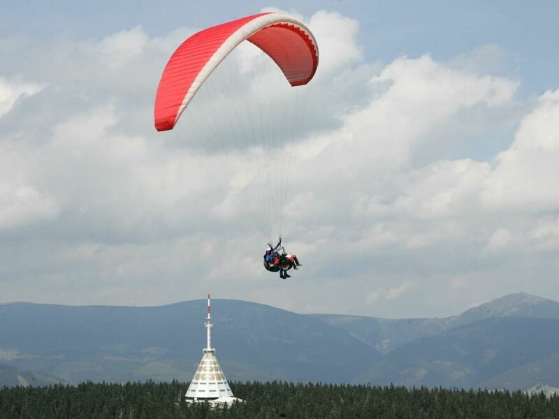 Tandem paragliding pro 2 osoby