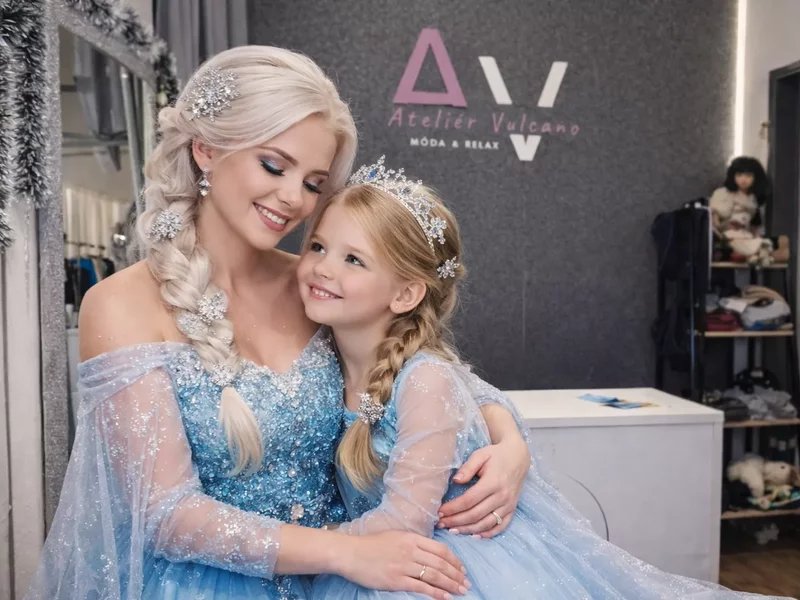 Kouzelná proměna ve stylu Ledového království