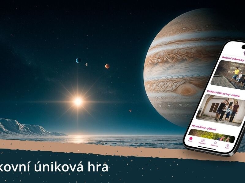 Venkovní únikovka v Ostravě: Prozkoumej vesmír