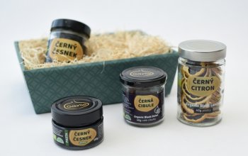 Gurmánský dárkový balíček: česnek, cibule, citron, celá ČR