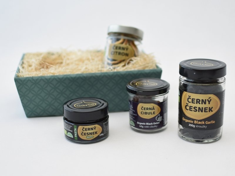 Gurmánský dárkový balíček: česnek, cibule, citron, celá ČR