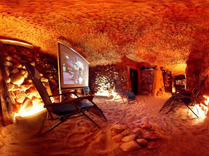 Privátní vstup do solné jeskyně v Praze